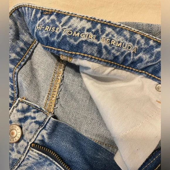 American Eagle Denim Shorts SIZE 6 - Picture 4 of 7